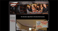 Desktop Screenshot of cherokeelodgenc.com